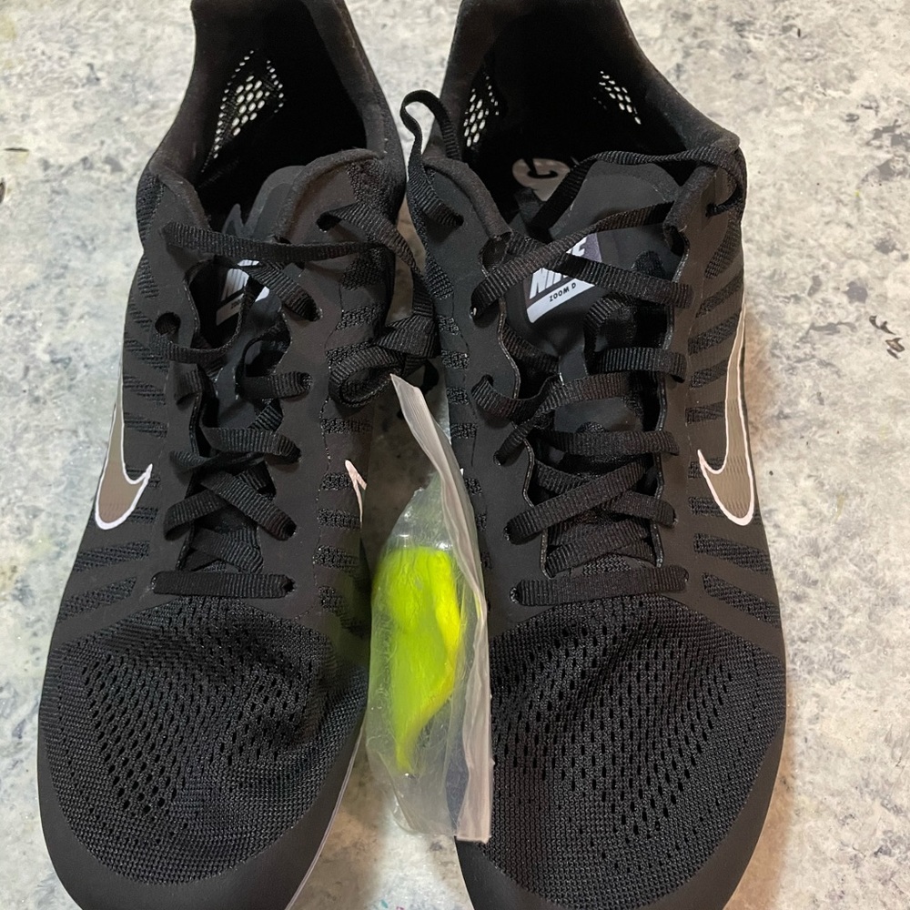 Nike Zoom D Track Spikes Shoes Black Men SIze 10